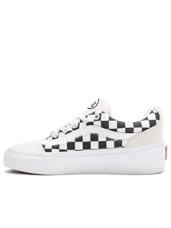 Кроссовки suede shape ni black/white Vans — изображение 1 из 4, черный/белый