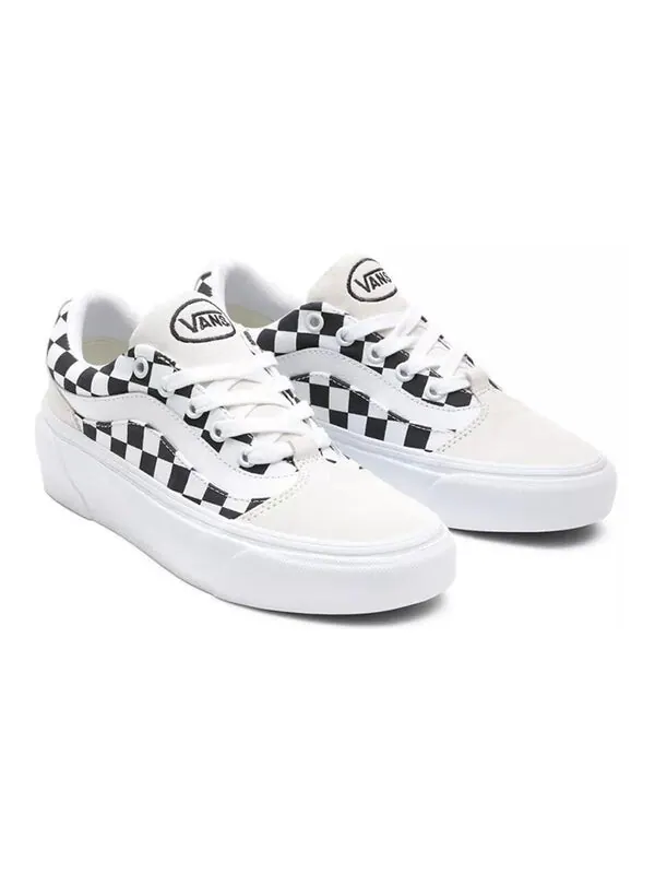 Кроссовки suede shape ni black/white Vans — изображение 3 из 4, черный/белый