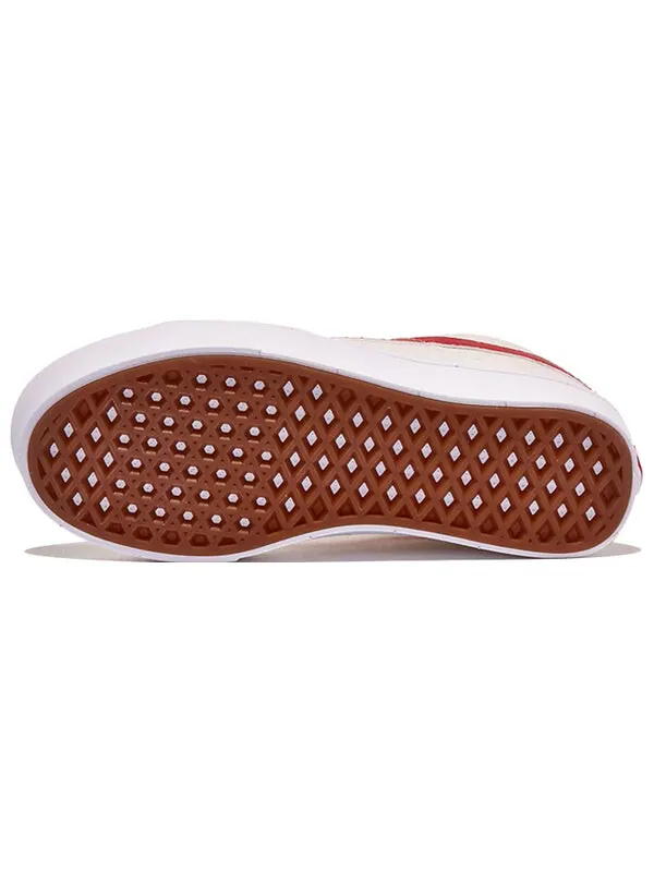 Кроссовки sk8-mid beige/red Vans — изображение 4 из 4, кремовый/красный