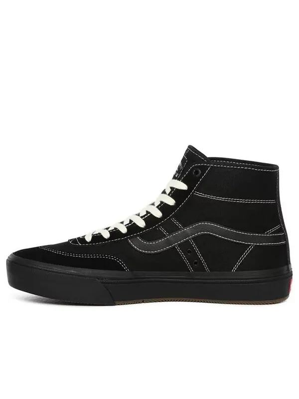 Кроссовки crockett high pro black Vans — изображение 1 из 4, черный