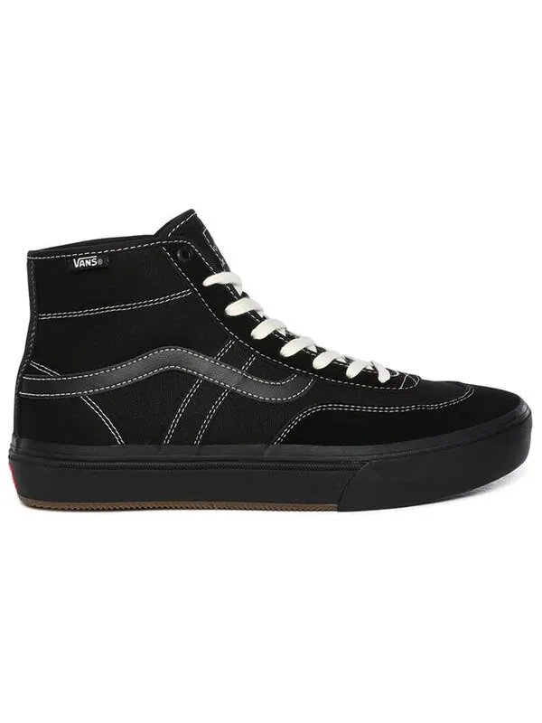 Кроссовки crockett high pro black Vans — изображение 2 из 4, черный