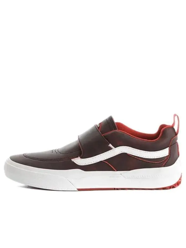 Кроссовки kyle walker pro 2 slip-on 'brown red' Vans — изображение 1 из 4, коричневый/красный