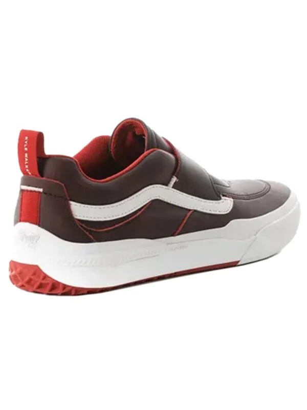 Кроссовки kyle walker pro 2 slip-on 'brown red' Vans — изображение 4 из 4, коричневый/красный