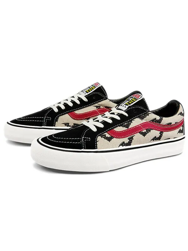 Кроссовки sk8-low reissue sf grey/black Vans — изображение 2 из 4, серый/черный