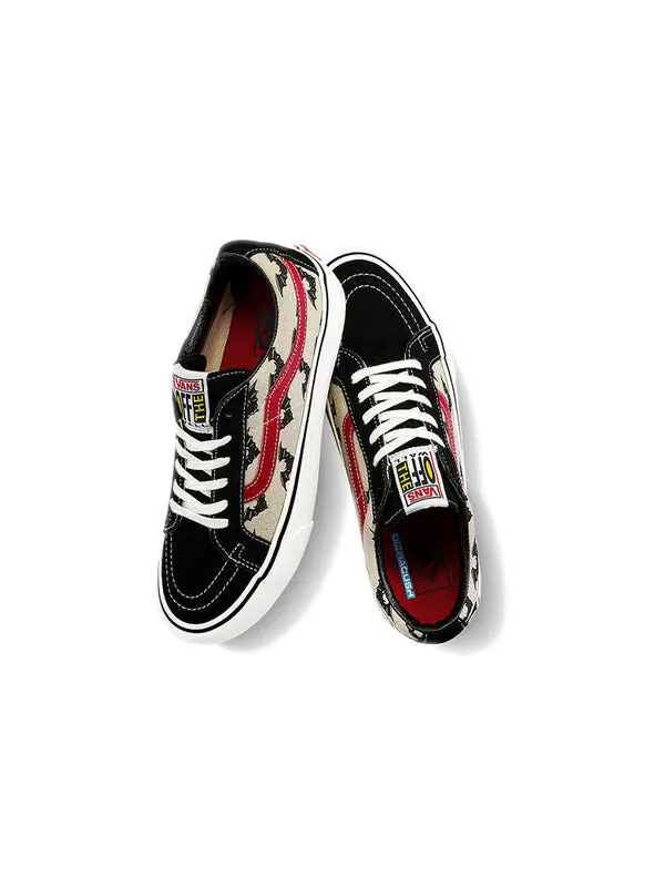 Кроссовки sk8-low reissue sf grey/black Vans — изображение 3 из 4, серый/черный
