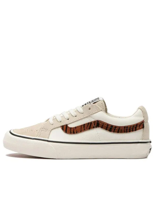 Кроссовки sk8-low reissue sf 'white black' Vans — изображение 1 из 4, белый/черный