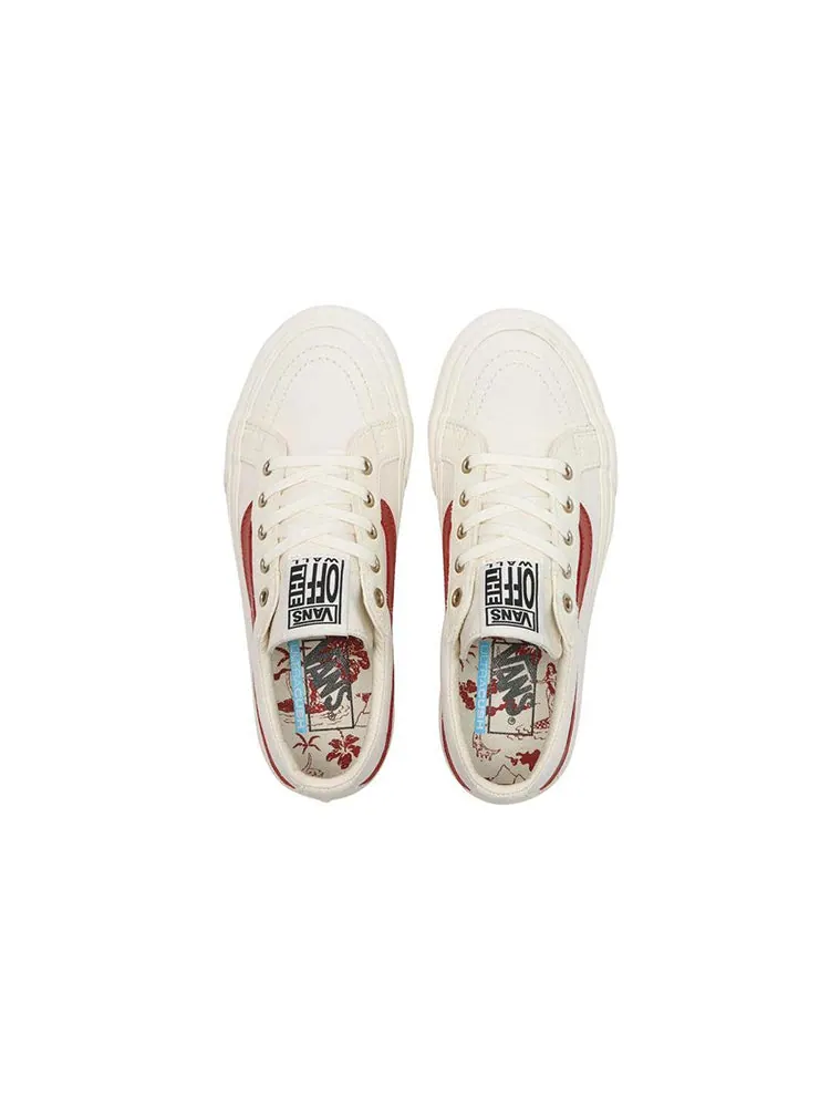 Кеды Vans SK8-Low 'White Red' — изображение 3 из 4, белый
