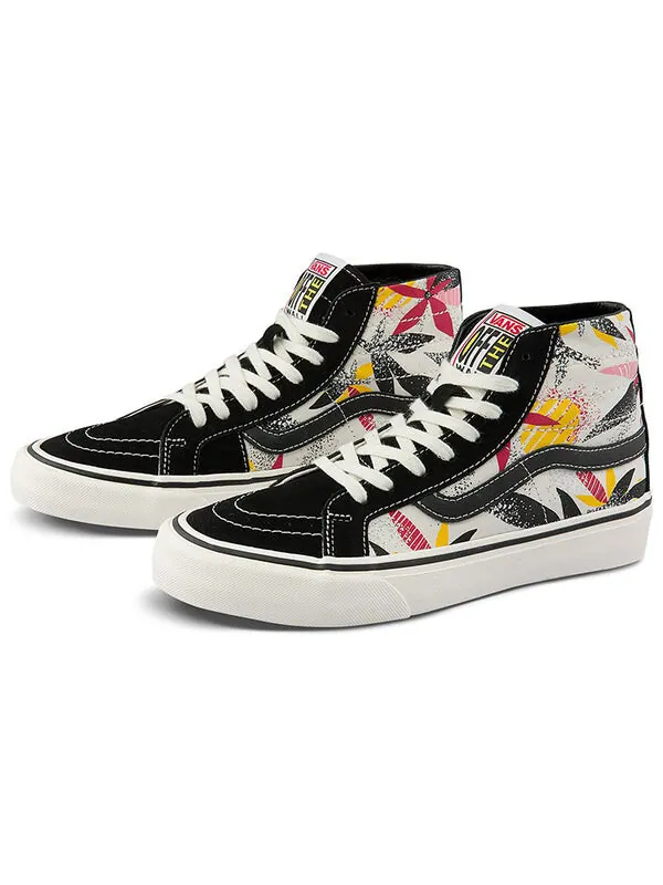 Кроссовки sk8-hi 138 decon sf 'black white' Vans — изображение 2 из 4, черный/белый