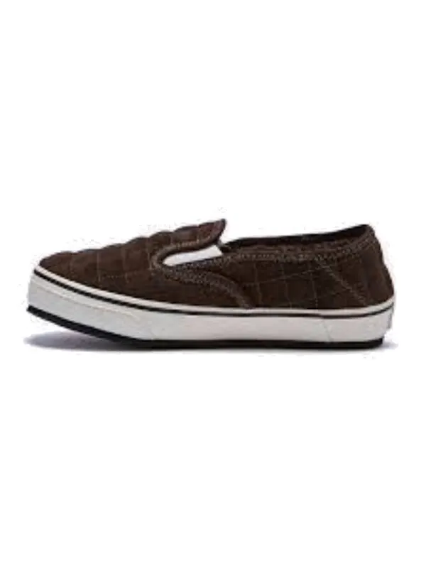 Кроссовки slip-er 2 sherpa demitasse 'brown white' Vans — изображение 1 из 4, коричневый/белый