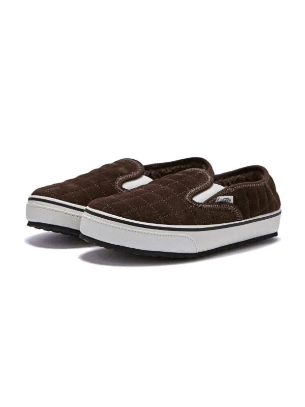 Кроссовки slip-er 2 sherpa demitasse 'brown white' Vans — изображение 2 из 4, коричневый/белый