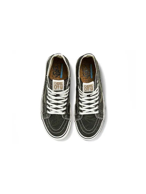 Кроссовки sk8-hi 38 decon sf 'eco theory - black palm' Vans — изображение 3 из 4, зеленый