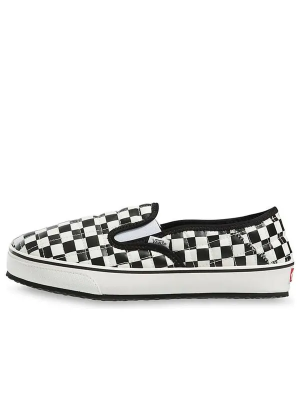 Кроссовки slip on leisure shoes black/white black and white Vans — изображение 1 из 4, черный белый