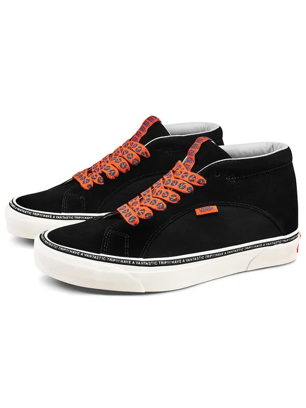 Кроссовки taka hayashi x snake trail lx 'black' Vans — изображение 2 из 4, черный/оранжевый