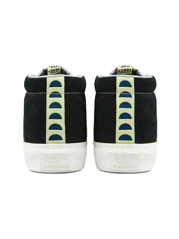 Кроссовки taka hayashi x snake trail 'black mirage grey' Vans — изображение 4 из 4, синий/черный