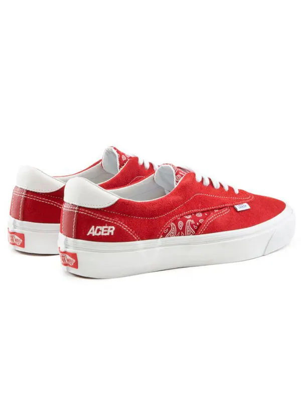 Кроссовки acer ni sp 'bandana - chili pepper' Vans — изображение 4 из 4, красный/белый