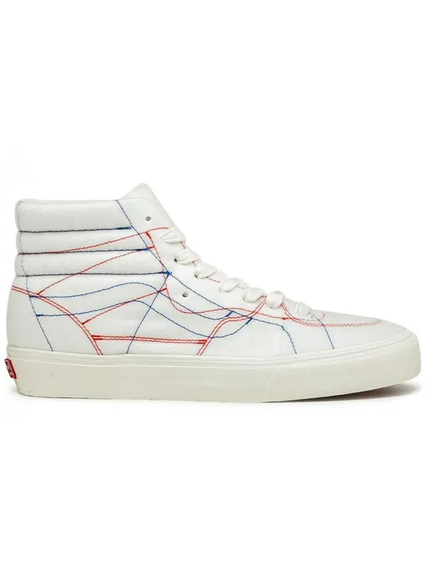 Кроссовки vault x taka hayashi diy sk8-hi lx 'white' Vans — изображение 2 из 4, белый/мульти