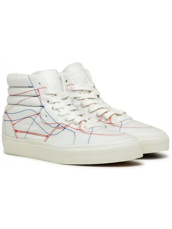Кроссовки vault x taka hayashi diy sk8-hi lx 'white' Vans — изображение 3 из 4, белый/мульти