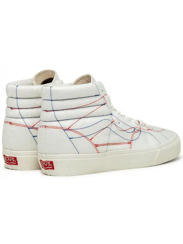 Кроссовки vault x taka hayashi diy sk8-hi lx 'white' Vans — изображение 4 из 4, белый/мульти