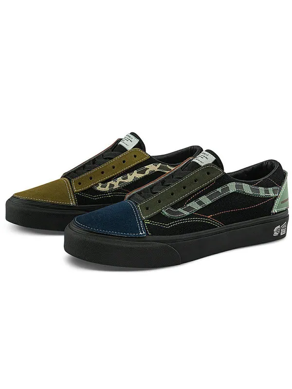 Кроссовки taka hayashi x sk8-low lx 'diy - black' Vans — изображение 2 из 4, черный