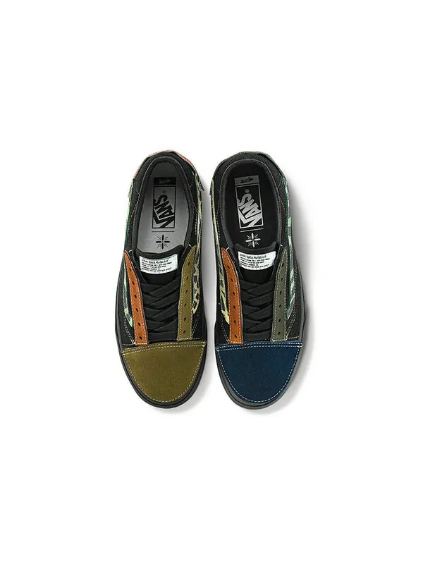 Кроссовки taka hayashi x sk8-low lx 'diy - black' Vans — изображение 3 из 4, черный