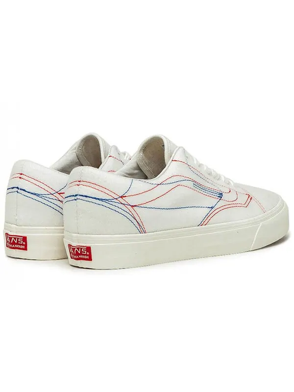 Кроссовки taka hayashi x sk8-low lx 'diy - marshmallow' Vans — изображение 4 из 4, белый/мульти