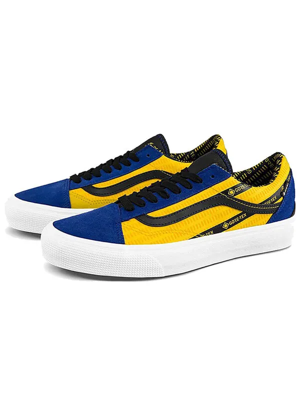 Кроссовки old skool gore-tex (gore-tex) lim 'blue yellow' Vans — изображение 2 из 4, синий/желтый