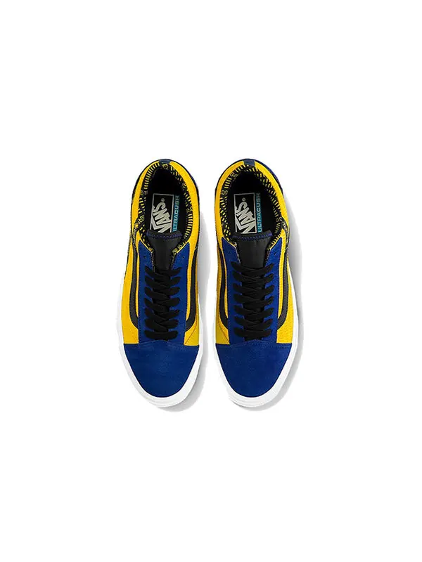 Кроссовки old skool gore-tex (gore-tex) lim 'blue yellow' Vans — изображение 3 из 4, синий/желтый