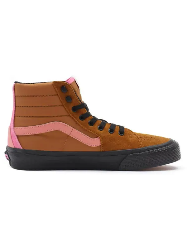 Кроссовки sk8-hi skate shoes black 'black brown' Vans — изображение 2 из 4, черный/коричневый