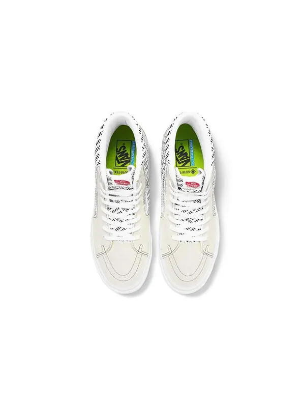 Кроссовки sk8-hi gore-tex 'white reflective' Vans — изображение 3 из 4, белый