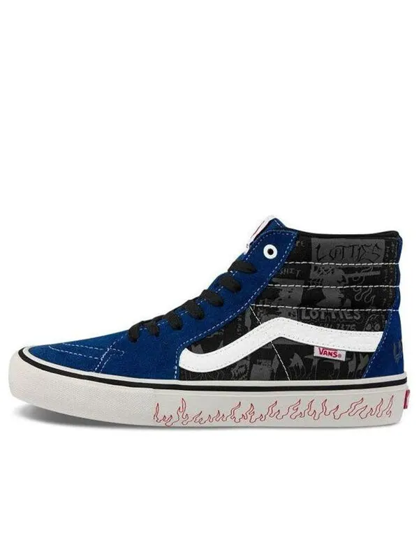 Кроссовки sk8-hi pro ltd 'black blue' Vans — изображение 1 из 4, черный/синий