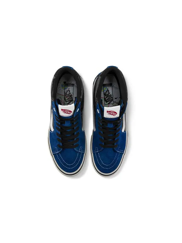 Кроссовки sk8-hi pro ltd 'black blue' Vans — изображение 3 из 4, черный/синий