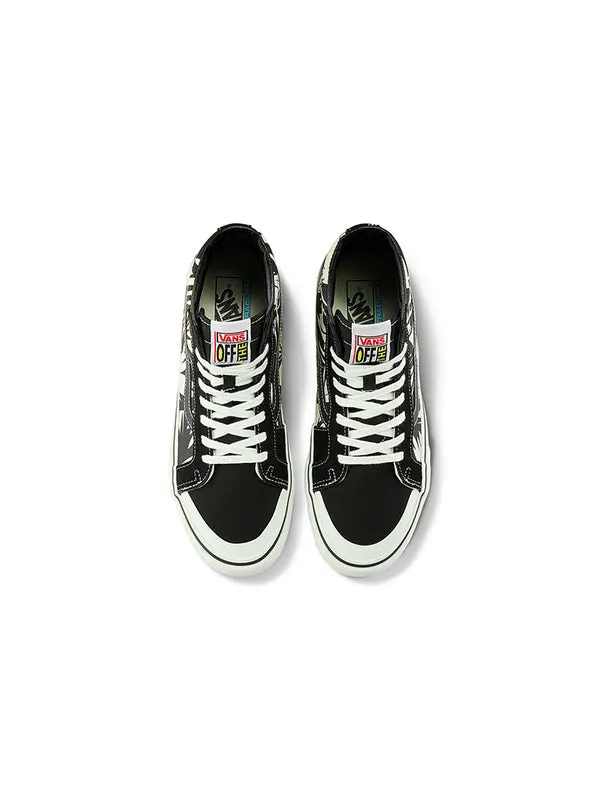 Кроссовки sk8 hi 'black white' Vans — изображение 3 из 4, черный / белый