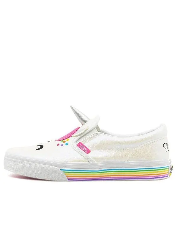 Кроссовки slip-on 'flour shop' Vans — изображение 1 из 4, белый/мульти