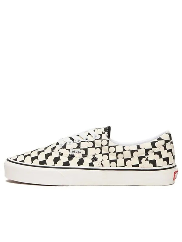 Кроссовки era 'checkerboard - uv ink' Vans — изображение 1 из 4, черный/белый