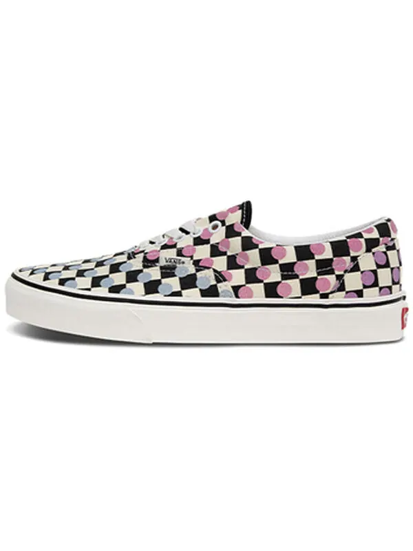 Кроссовки era 'checkerboard - uv ink' Vans — изображение 2 из 4, черный/белый