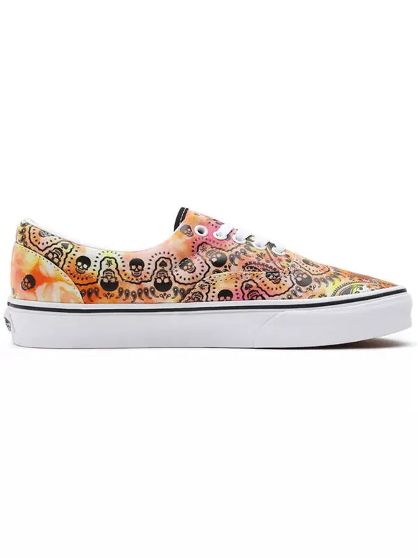 Кроссовки era 'bandana' Vans — изображение 2 из 4, оранжевый/черный/белый