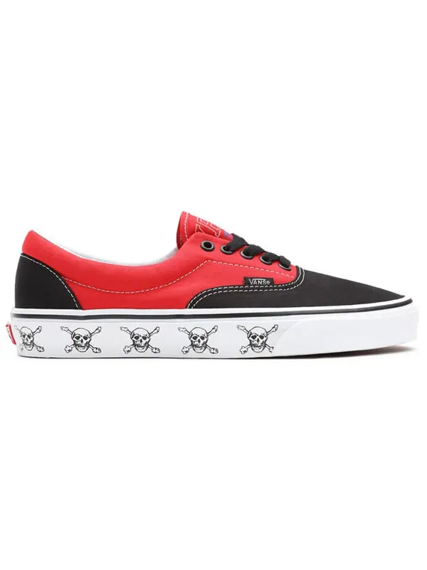 Кроссовки era 'new varsity' Vans — изображение 2 из 4, черный/красный