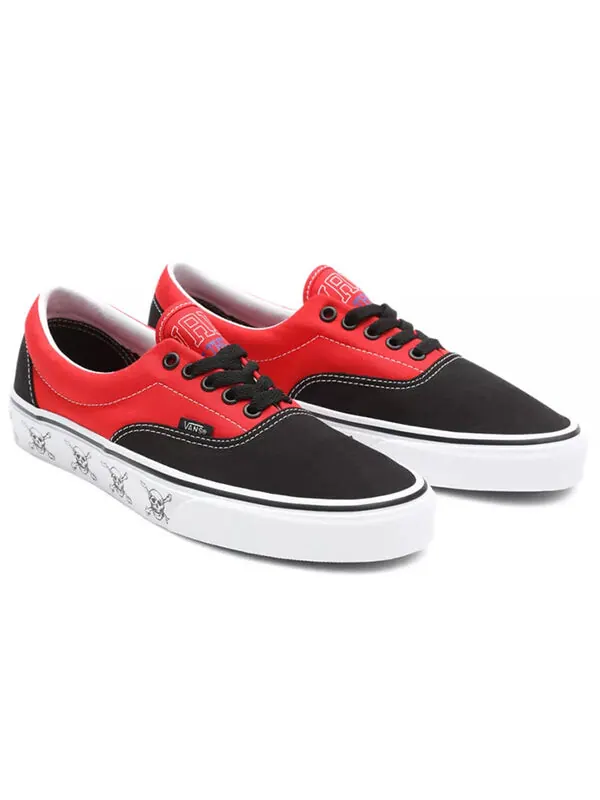 Кроссовки era 'new varsity' Vans — изображение 3 из 4, черный/красный