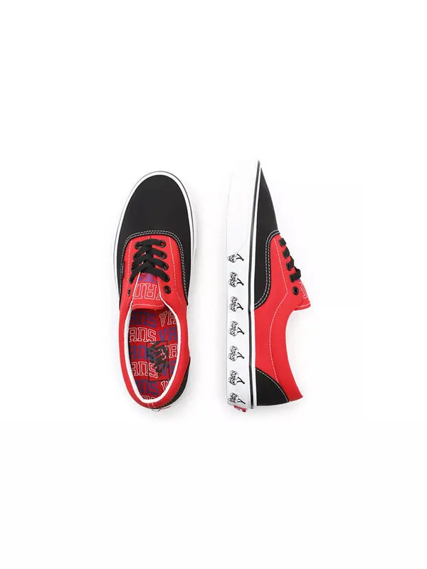 Кроссовки era 'new varsity' Vans — изображение 4 из 4, черный/красный