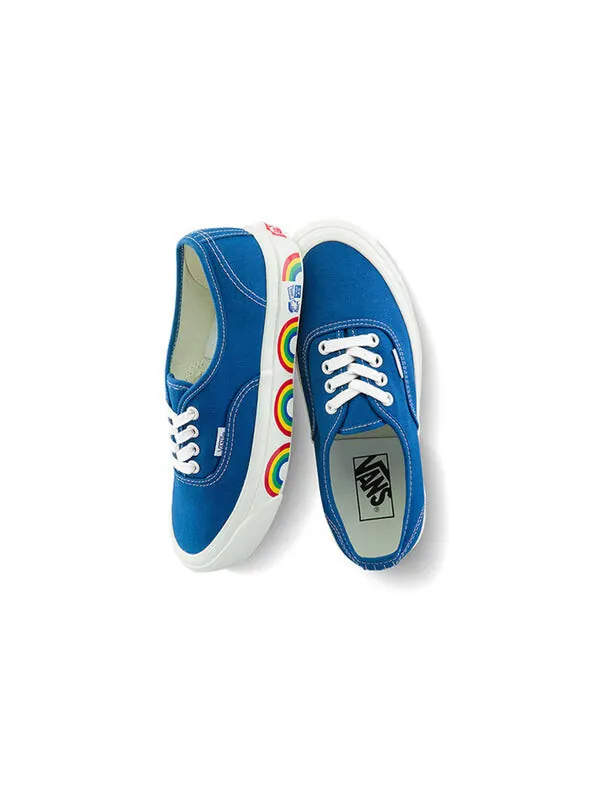 Кроссовки authentic shoes blue Vans — изображение 4 из 4, синий