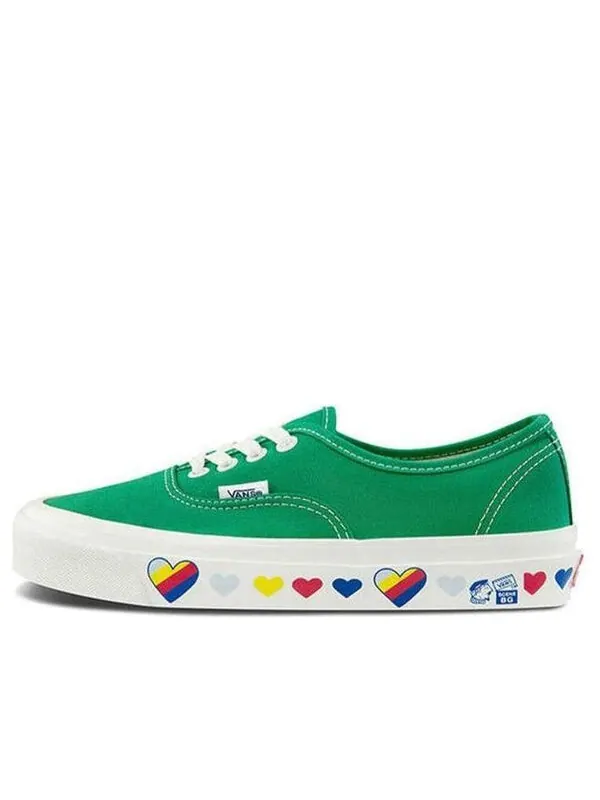 Кроссовки authentic shoes green Vans — изображение 1 из 4, зеленый