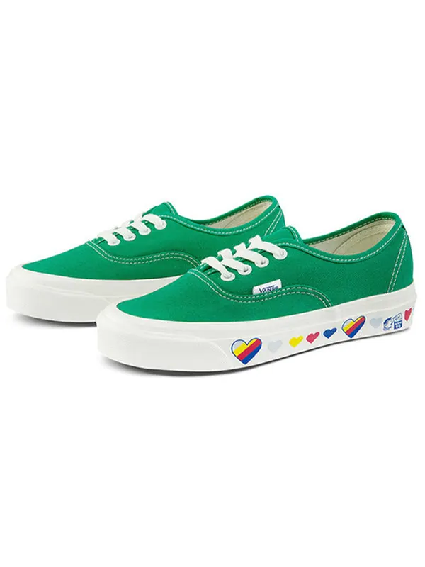 Кроссовки authentic shoes green Vans — изображение 2 из 4, зеленый