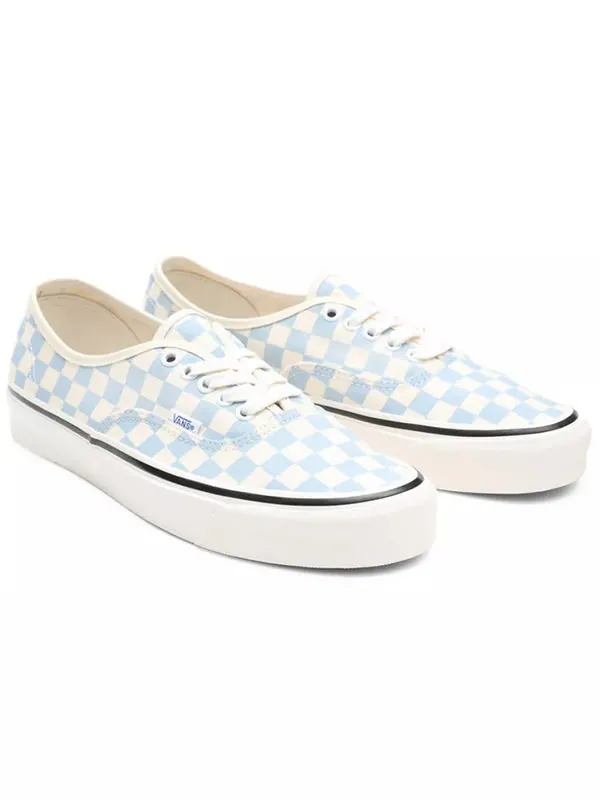 Кроссовки authentic 44 dx 'anaheim factory - light blue checker' Vans — изображение 3 из 4, светлый синий
