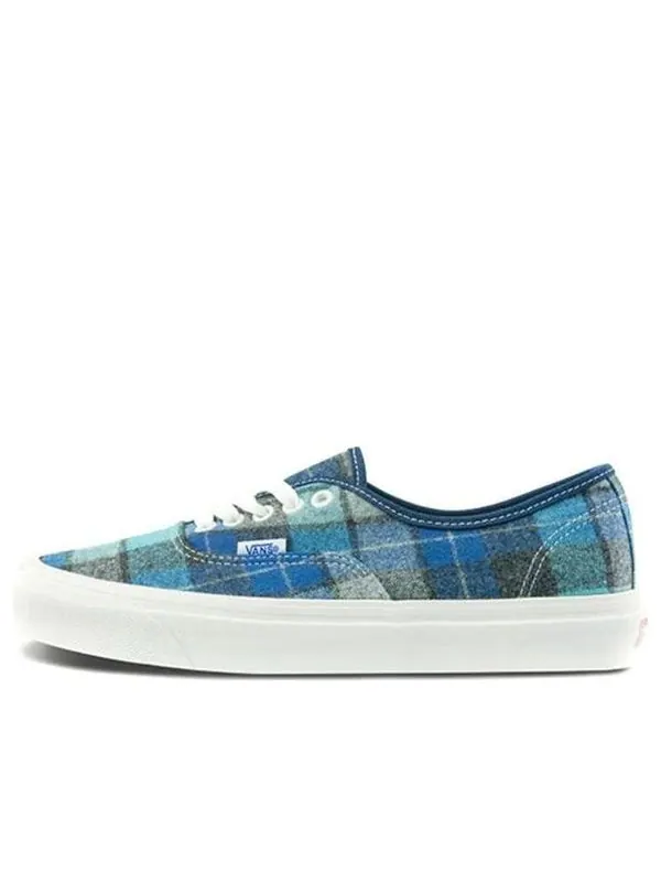 Кроссовки pendleton x authentic 44 dx 'anaheim factory - beach boy plaid' Vans — изображение 1 из 4, синий
