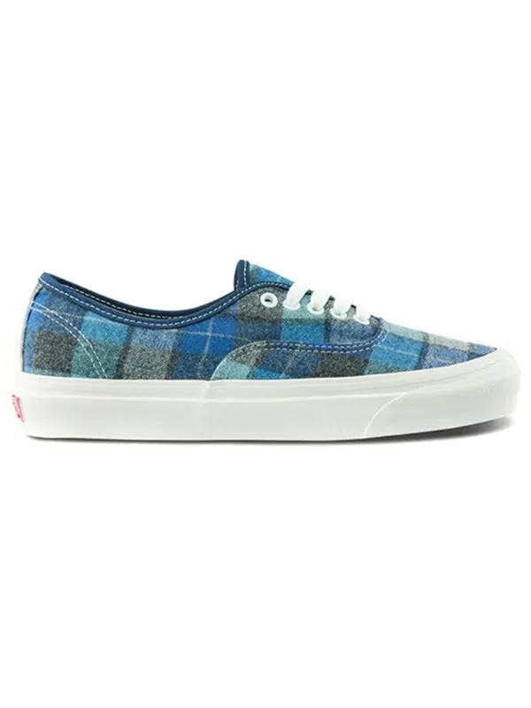 Кроссовки pendleton x authentic 44 dx 'anaheim factory - beach boy plaid' Vans — изображение 2 из 4, синий