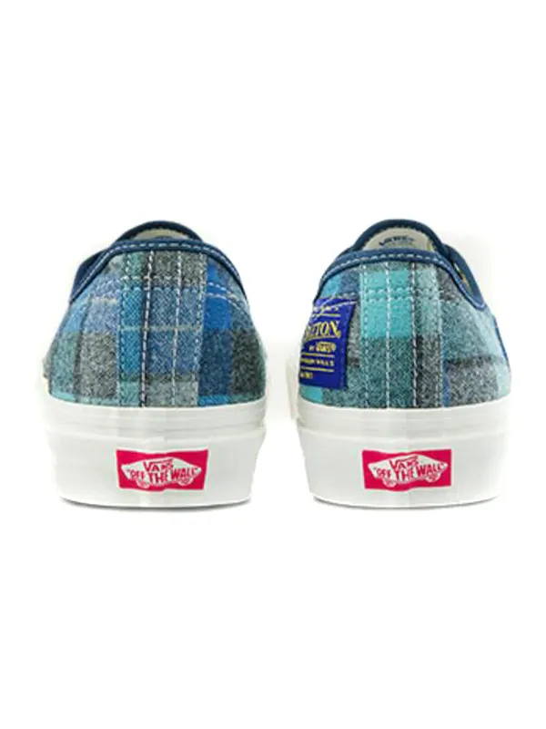 Кроссовки pendleton x authentic 44 dx 'anaheim factory - beach boy plaid' Vans — изображение 3 из 4, синий