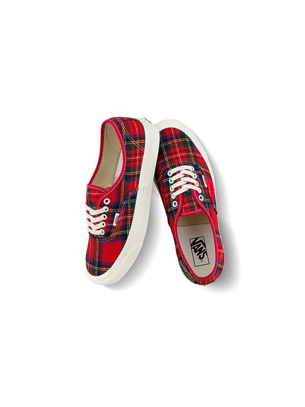 Кроссовки pendleton x authentic 44 dx 'anaheim factory - tartan' Vans — изображение 4 из 4, красный