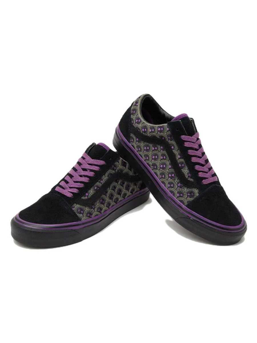Кеды Vans Old Skool x size? 'Black Purple' — изображение 3 из 5, черный