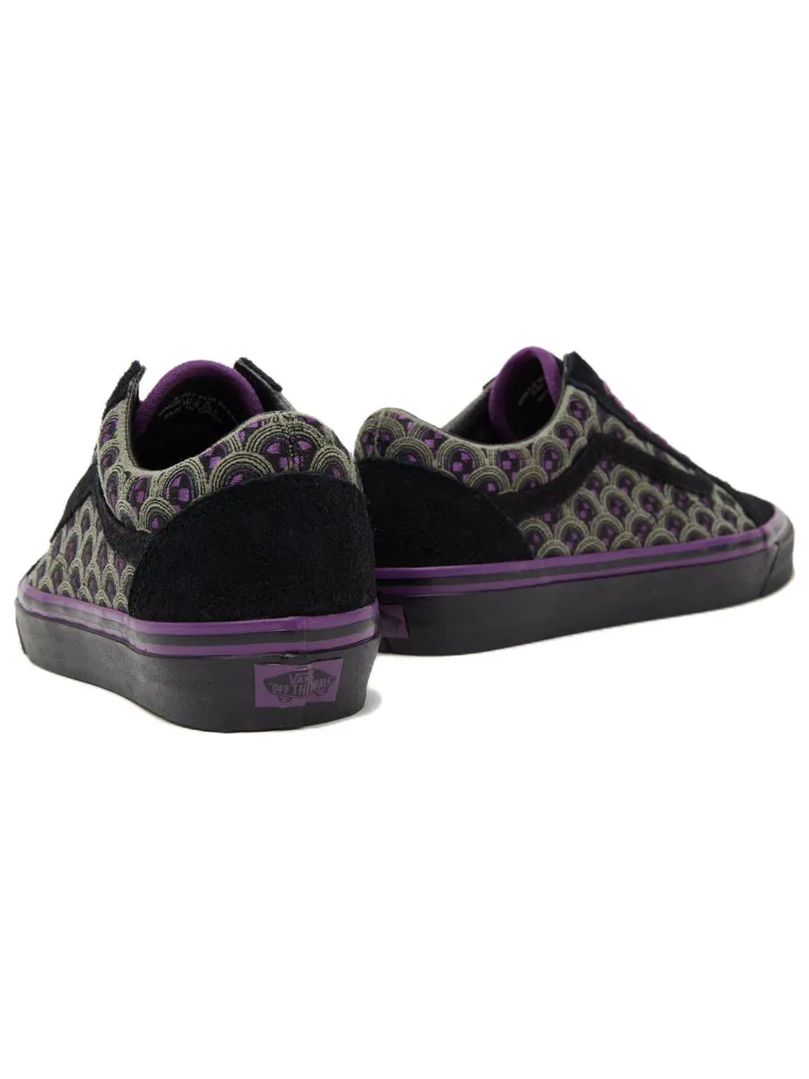 Кеды Vans Old Skool x size? 'Black Purple' — изображение 4 из 5, черный