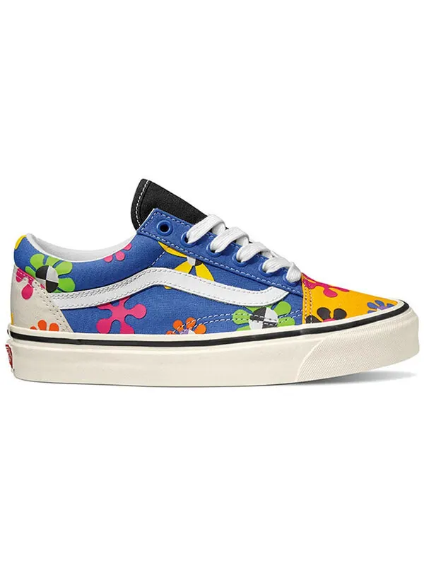 Кроссовки old skool 36 dx 'anaheim factory - psychedelic floral Vans — изображение 2 из 3, мульти